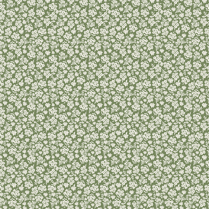 PRESALE Before the Bloom Viola Basil Yardage Danelys Sidron for Riley Blake Designs | C18063-BASIL