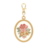 Northanger Abbey Jane Austen Floral Enamel Charm | ST-50197