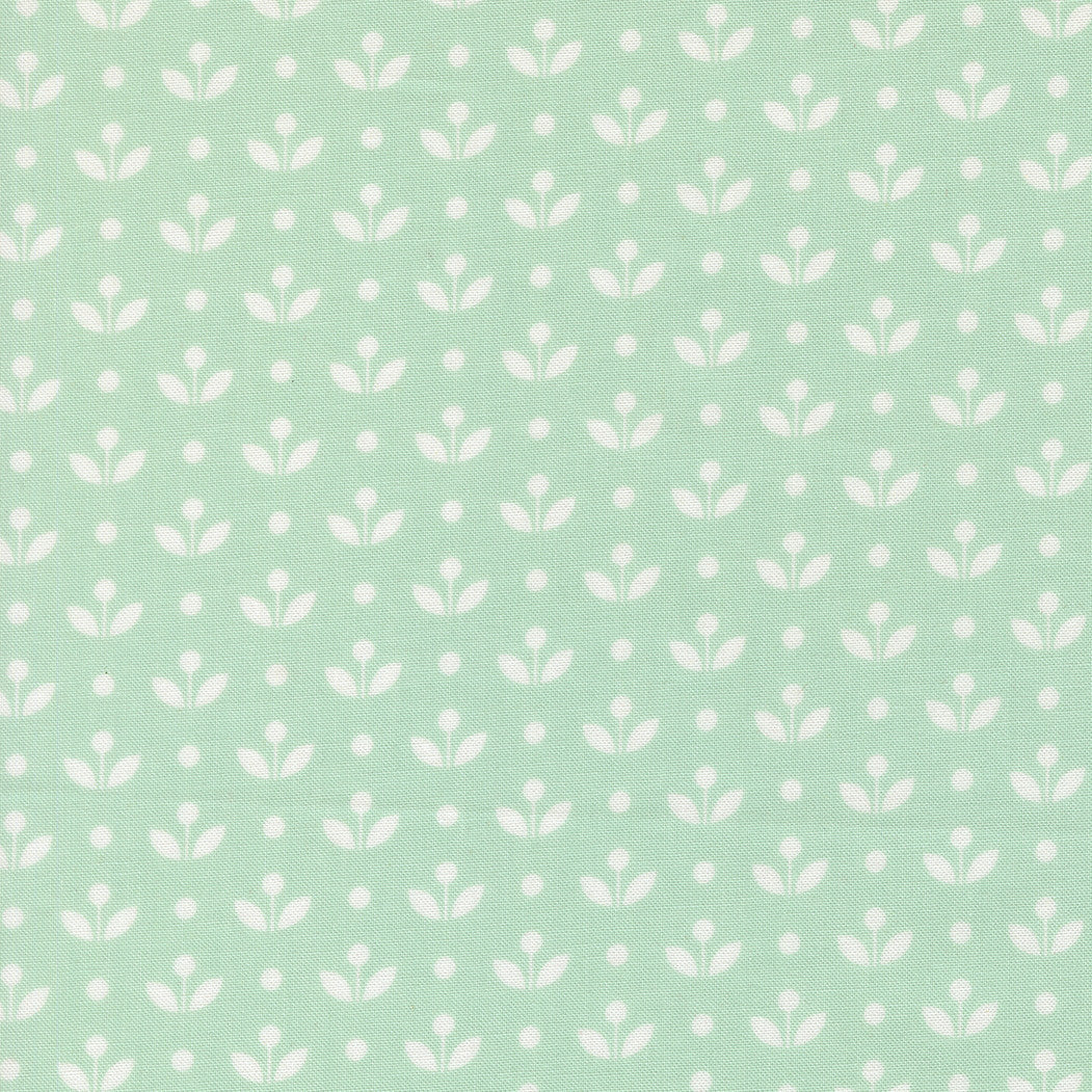 PRESALE Bloomsberry Mayfair Aqua Yardage by Camille Roskelley for Moda Fabrics | 55357 13