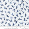 PRESALE Blueprint Grace White Navy Yardage by Camille Roskelley for Moda Fabrics | 55331 26