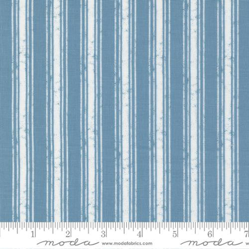 Old Glory Sky Rural Stripes Yardage by Lella Boutique for Moda Fabrics | 5205 13 | Quilting Cotton
