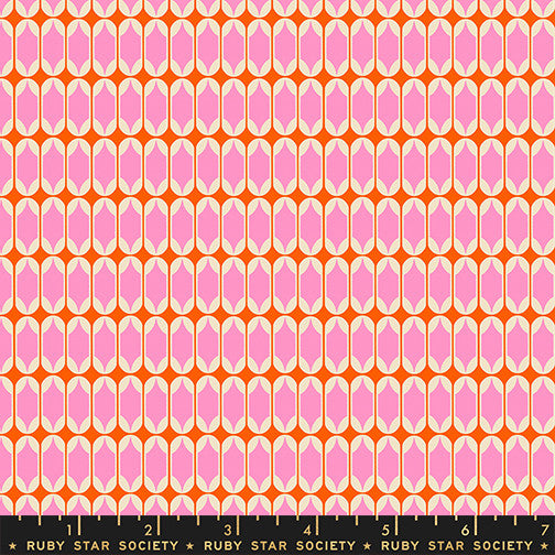 Trinketry Matchbook Flamingo Yardage by Melody Miller for Ruby Star Society | RS0115 12