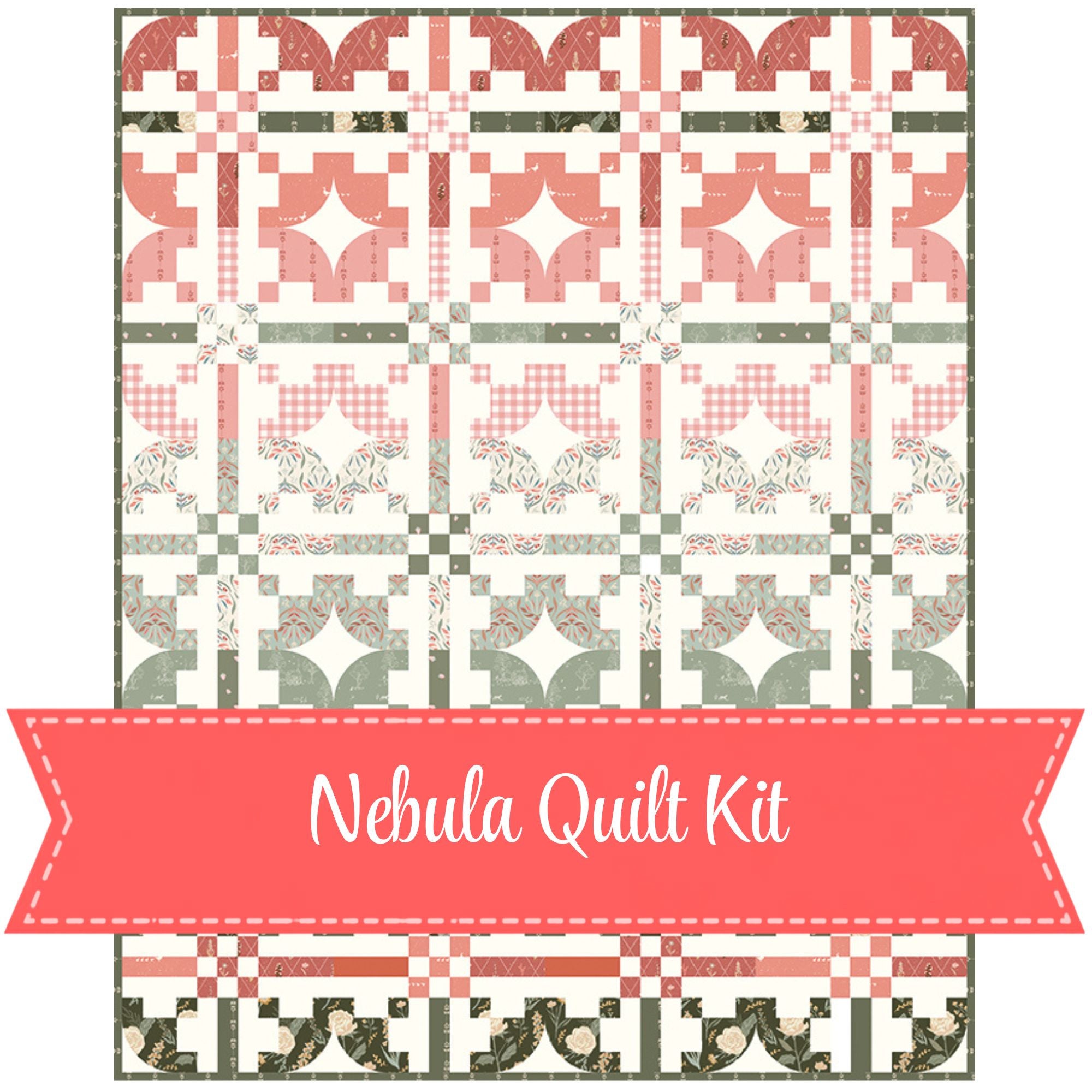 PRESALE Nebula Quilt Kit Boxed With Hedgerow Haven by Amber Elliot for Riley Blake Designs | KT-18180