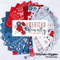 American Beauty White Beauty Burst Yardage by Dani Mogstad for Riley Blake Designs |C14445 WHITE