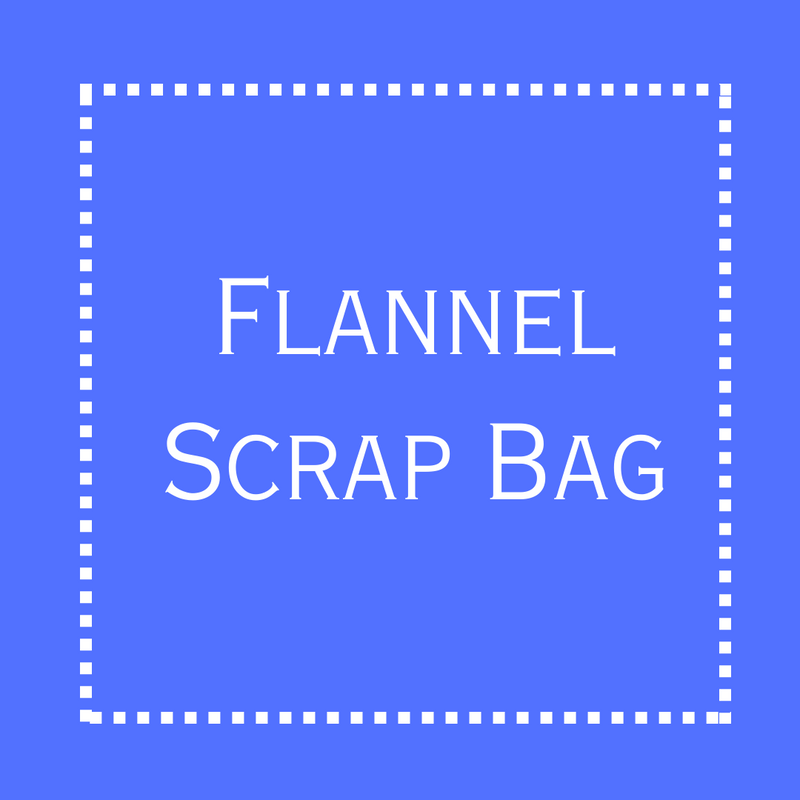 Flannel Scrap Bag | Two Size Options