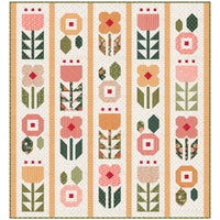 PRESALE Garden Party Quilt Kit With Garden Glam by Lella Boutique for Moda Fabrics | Quilt Size 72 1/2” x 78 1/2”