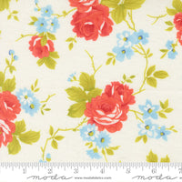 PRESALE Wide Back Rosie Whipped Cream 108" Yardage by Fig Tree & Co for Moda Fabrics | 108038 11