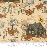 Home Sweet Haunt Haunted Forest Bone Yardage by Stacy Iest Hsu for Moda Fabrics | 20912 11