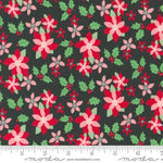 Kitty Christmas Custom Fat Quarter Coal Colorway Bundle by Urban Chiks | Curated Bundle 5 Fat Quarters