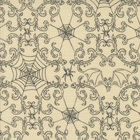 Home Sweet Haunt Rod Iron Bone Yardage by Stacy Iest Hsu for Moda Fabrics | 20917 11
