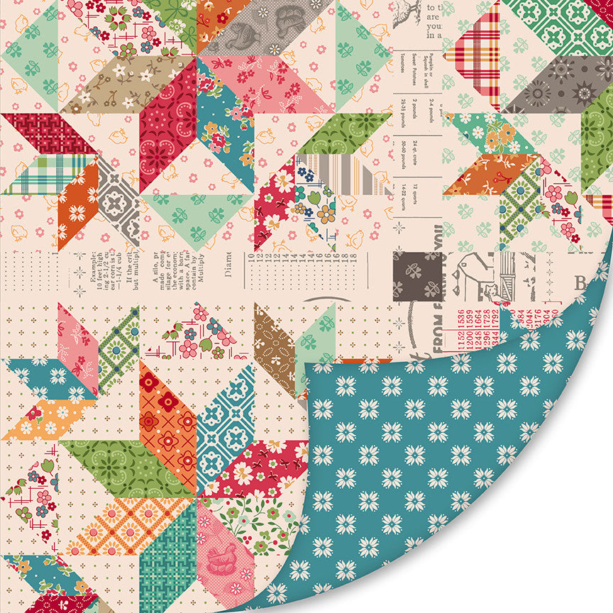 Farmers Daughter Double Lush Velvet by Lori Holt | Double Sided 58/60" | LV17360