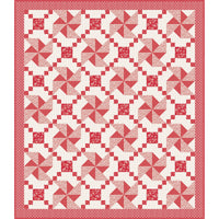 PRESALE Ruby Custom Quilt Kit | Radiant Ruby by Dani Mogstad for Riley Blake Designs | FREE PATTERN