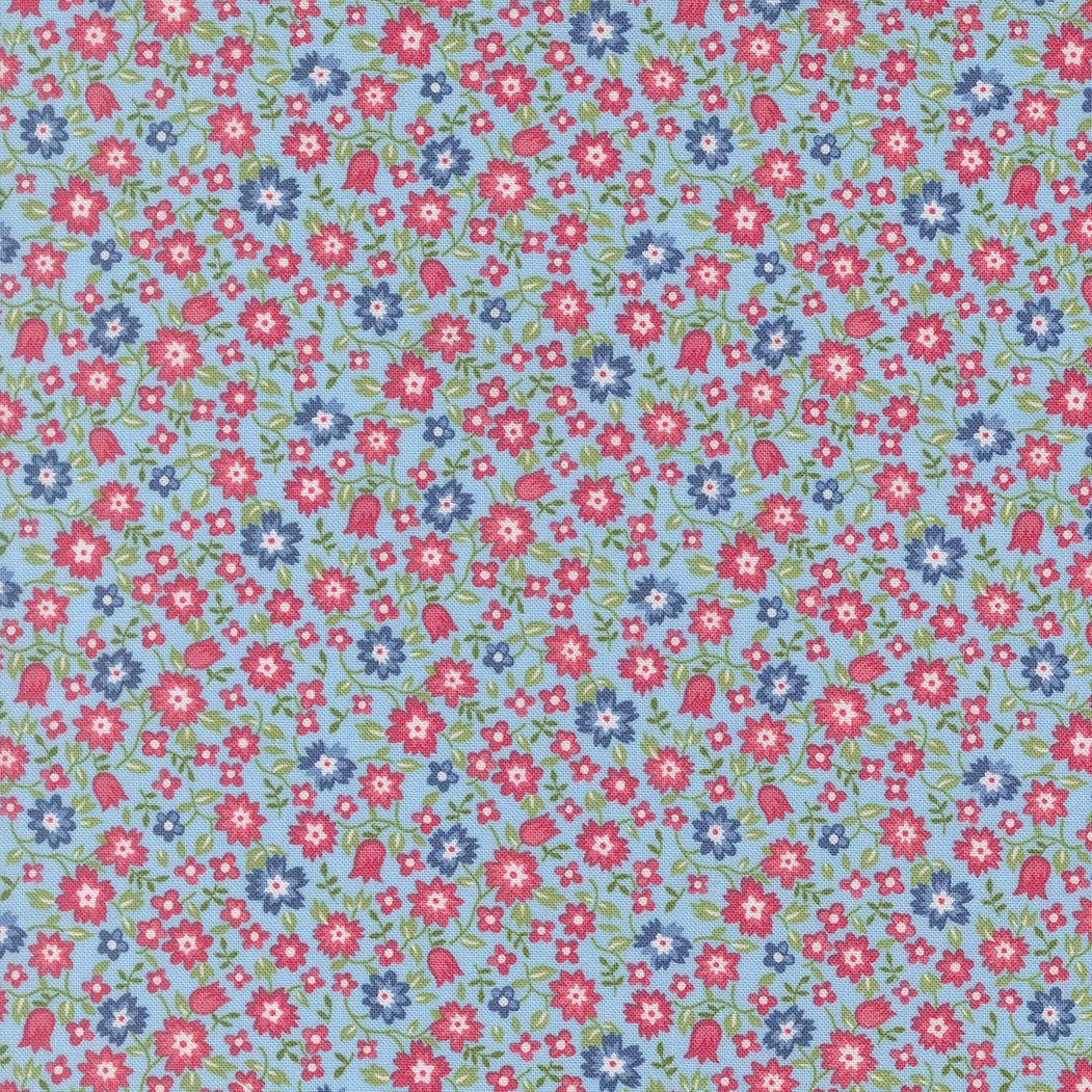 A Cat Named Stitch Lucky Sky Yardage by Camille Roskelley for Moda Fabrics | 55342 12