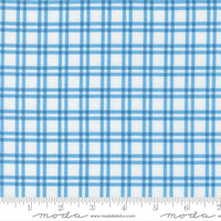 PRESALE Blueprint Plaid White Harbor Yardage by Camille Roskelley for Moda Fabrics | 55332 11