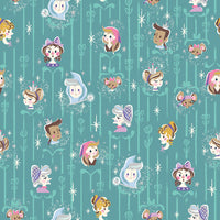 PRESALE Wishes Cast Raindrop Sparkle Yardage by Jill Howarth for Riley Blake Designs | SC18071-RAINDROP