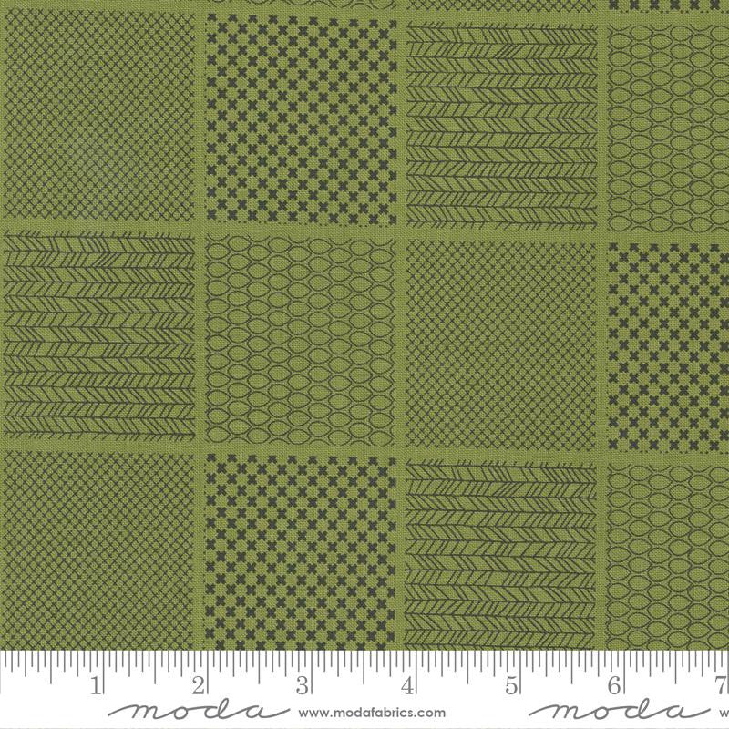 Main Street Grass City Block Yardage by Sweetwater for Moda Fabrics | 55642 13