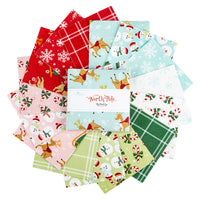 The North Pole Flannel 5" Stacker by My Mind's Eye for Riley Blake Designs | 5-17750-42