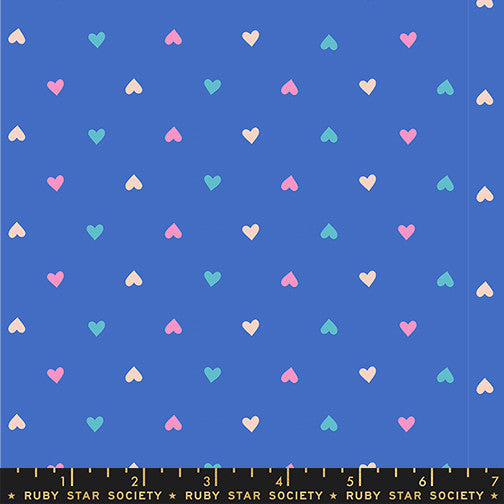PRESALE Best Day Ever Hearts Lapis Yardage by Melody Miller for Ruby Star Society | RS0091 16