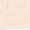 PRESALE TYPE/ography Background Marigold Yardage by Lori Holt of Bee in My Bonnet for Riley Blake Designs | C16851-MARIGOLD