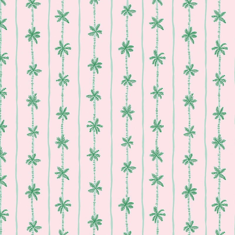 PRESALE Forever Neverland Palm Stripe Pink Yardage by Jill Howarth for Riley Blake Designs | C15906-PINK