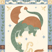 Faraway Kingdom Once Upon a Time Panel by Natàlia Juan Abelló | Panel Size size 23 1/2" x 43 1/2" | P17436-PANEL