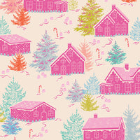 PRESALE Christmas in Color Gumdrops & Gables Yardage by Art Gallery Fabrics | CMC-25414