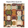 PRESALE Ripple Effect Custom Quilt Kit With Foraged Found and Hand Me Down by Fancy That Design House