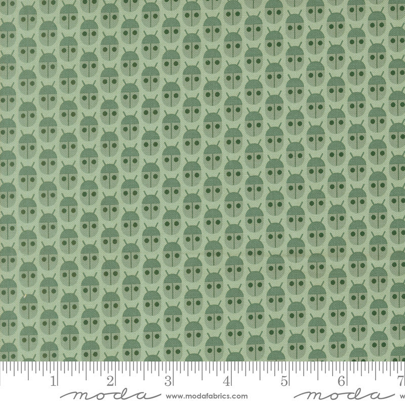 PRESALE Popcorn Little Bugs Mist Yardage by Elizabeth Hartman for Moda Fabrics | 51280 23