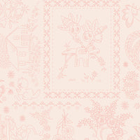 Wide Back Granny Chic Yardage by Lori Holt of Bee in My Bonnet | 108" Wide Backing | WB15578-CORAL