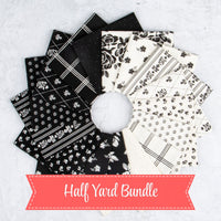PRESALE Moonlit Trellis Half Yard Bundle by My Mind’s Eye for Riley Blake Designs |16 Half Yard Cuts | Curated Bundle