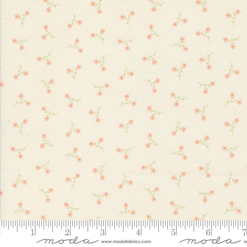 Dainty Meadow Dainty Toss Porcelain Yardage by Heather Briggs of My Sew Quilty Life for Moda Fabrics | 31749 11