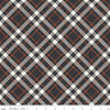 Sale! Hey Bootiful Charcoal Plaid Yardage by My Mind's Eye for Riley Blake Designs |C13133 CHARCOAL