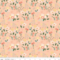 New Beginnings Floral Blush Yardage by Sandy Gervais for Riley Blake Designs | C15751-BLUSH