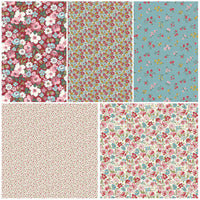 Liberty Fabrics Heirloom Collection 4 Custom Fat Quarter Bundle for Riley Blake Designs | Curated bundle 5 FQs