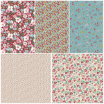 Liberty Fabrics Heirloom Collection 4 Custom Fat Quarter Bundle for Riley Blake Designs | Curated bundle 5 FQs