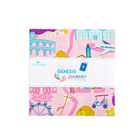 The Genesis of a Journey 5" Stacker by Genesis Hall for Riley Blake Designs | 42 Pcs | 5-16930-42