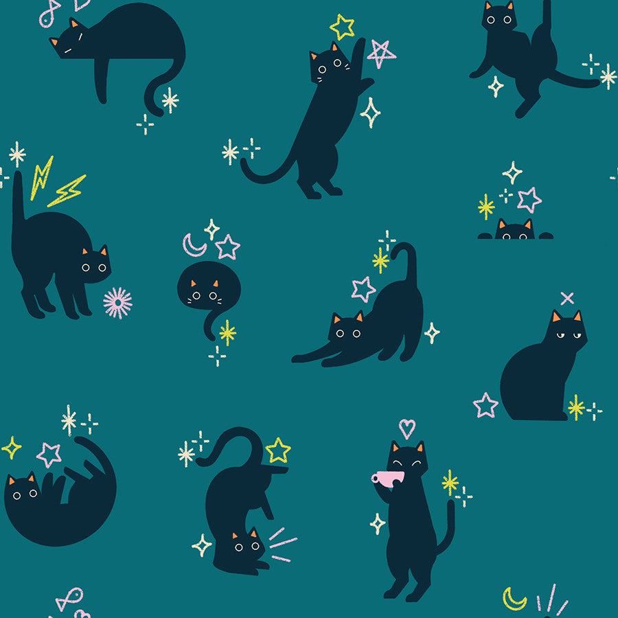 PRESALE Freaky Familiars Catwalk Storytime Yardage by Ruby Star Society | RS5193 14