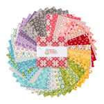 PRESALE Piece & Plenty 5" Stacker by Lori Holt of Bee in my Bonnet for Riley Blake Designs | 42 Precut 5" Squares | 5-15870-42