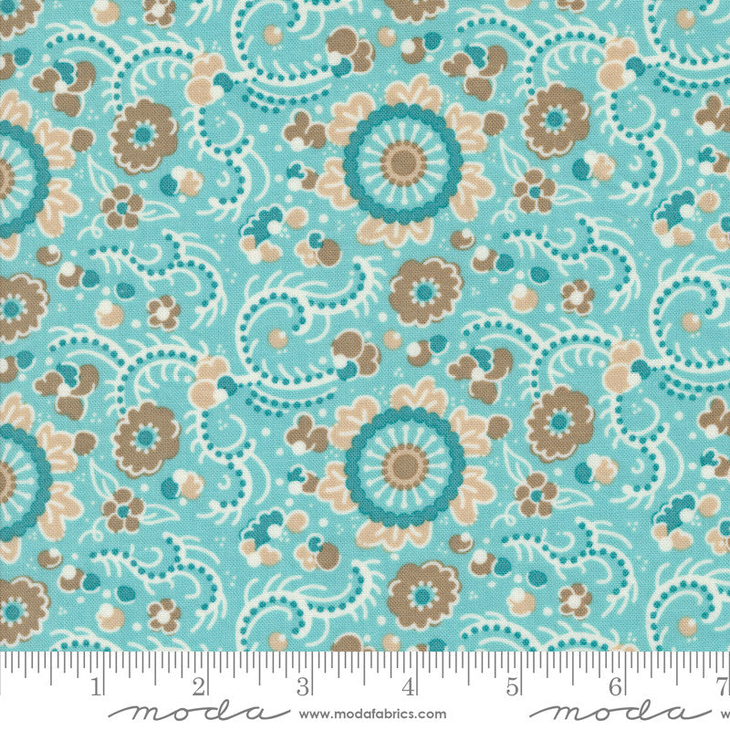 Sunday Brunch Blintz Mint Tea Yardage by BasicGrey for Moda Fabrics | 30751 13