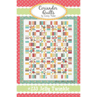 Jelly Twinkle Quilt Pattern by Corey Yoder of Coriander Quilts | CQ 233