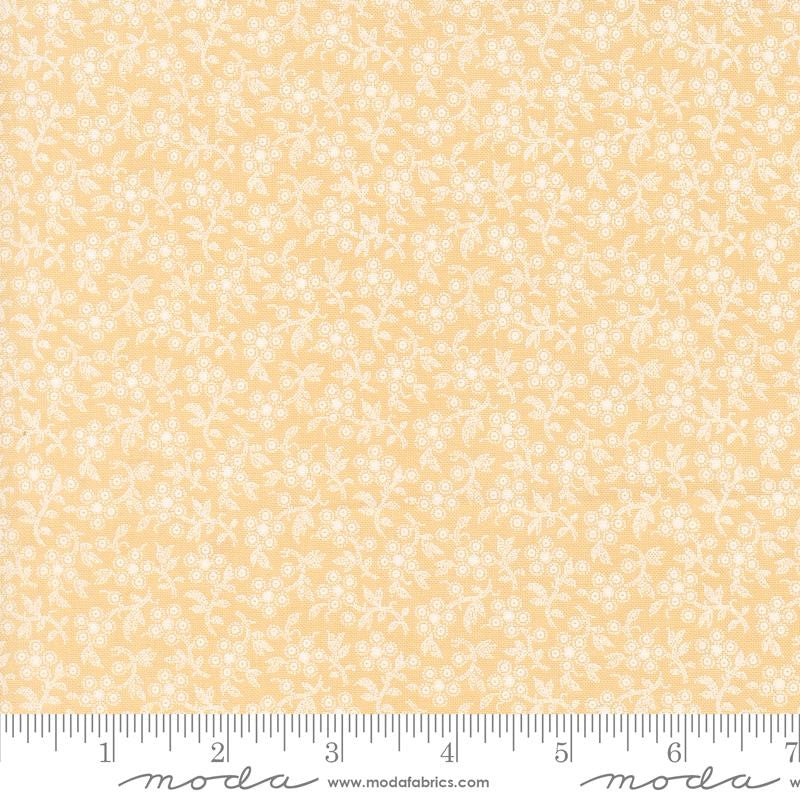 Denim and Daisies Daisy Fields Wheat Yardage by Fig Tree for Moda Fabrics | 35386 12