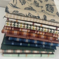 Plaid-Venture Club Custom Fat Quarter Bundle by The RBD Designers for Riley Blake Designs | 13 Fat Quarters