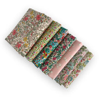 Fat Quarter Bundle Bundle | Everlasting by Liberty Fabrics for Riley Blake Designs | 7 Fat Quarters | Curated Bundle