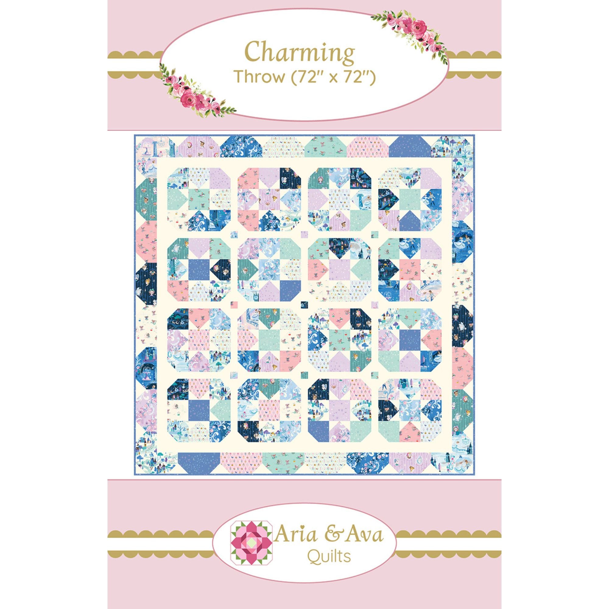 PRESALE Charming Quilt Kit | Wishes by Jill Howarth for Riley Blake Designs | Quilt Size 62 1/2" x 72 1/2"