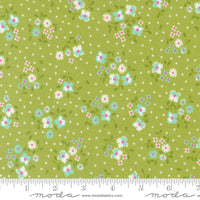 Cali & Co Flower Dot Pistachio Yardage by Corey Yoder for Moda Fabrics | 29190 17