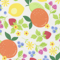 Fruit Salad Fruits Off White Yardage by Corey Yoder for Moda Fabrics | 29240 11