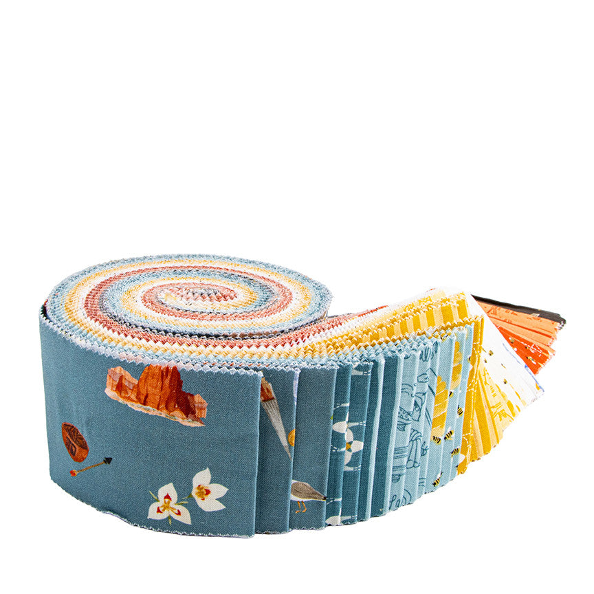 PRESALE Utah Rolie Polie 2 1/2" by Kelsey Carlson for Riley Blake Designs | 40 pcs| RP-17020-40