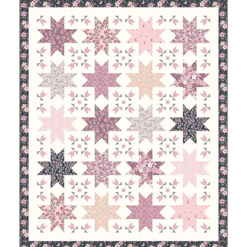 PRESALE Cordelia Quilt Boxed Kit Featuring Buds & Butterflies by Cayla Naylor for Riley Blake Designs | Quilt Pattern by Wendy Sheppard