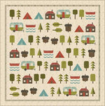 Explore, Discover, Camp Quilt Kit using The Great Outdoors by Stacy Iest Hsu for Moda Fabrics | KIT20880 Boxed Quilt Kit