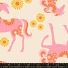 Carousel Carousel Horse Canvas Natural Yardage by Melody Miller for Ruby Star Society | RS0101 11L